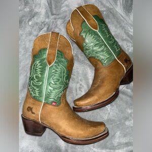 Woman real leather Cowgirl Boots